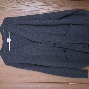 Cardigan, button down, v neck, size xl